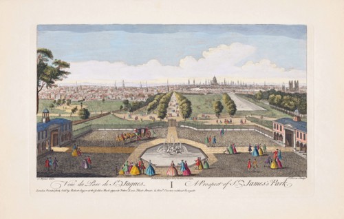 A prospect of St. James's Park.
