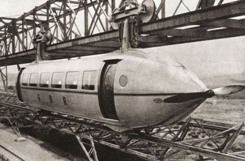 The Bennie Railplane.