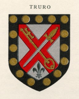 Coat of arms of the Diocese of Truro.
