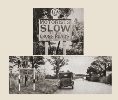 The Automobile Association introduced road signs in 1908.