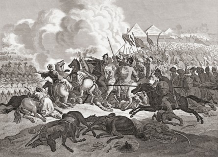 The Battle of the Pyramids.