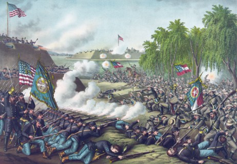 The Second Battle of Corinth.