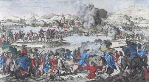 The Battle of the Boyne.