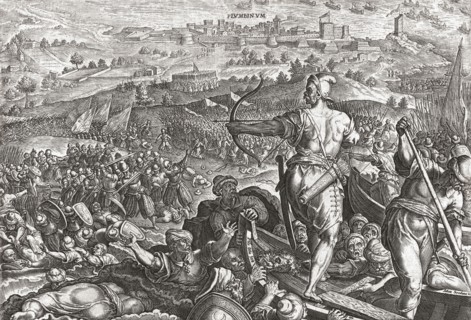 The forces of Cosimo I de' Medici defeat the Ottomans and French at Piombino.