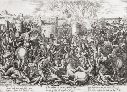 The Siege of Carthage during the Third Punic War.