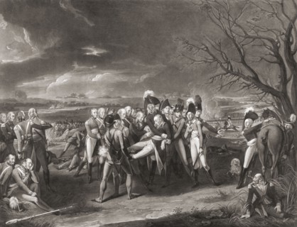 The death of General Georg Wilhelm Baron von dem Bussche-Haddenhausen.