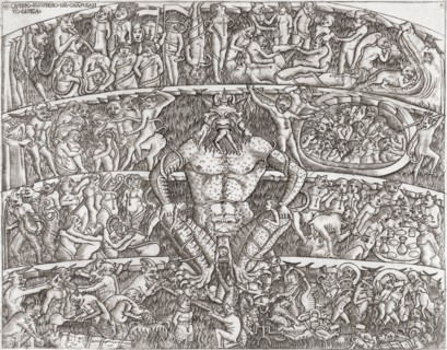 A medieval vision of Hell.