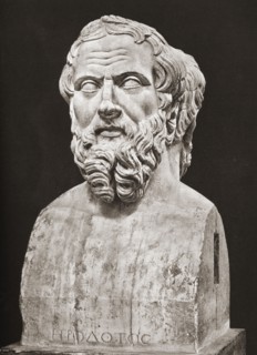 Bust of Herodotus.