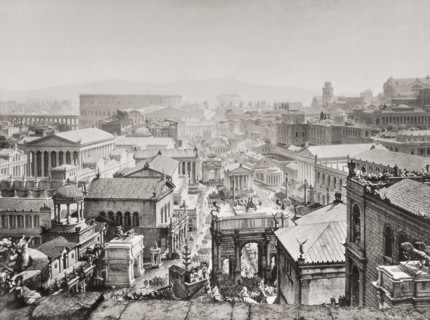 The Roman Forum.