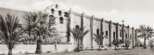 Mission San Gabriel Arcangel.