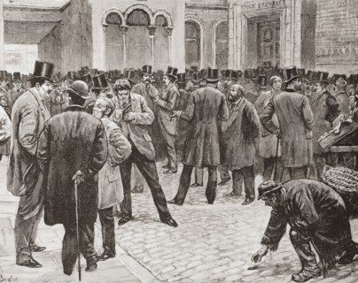 The American market in the London Stock Exchange.