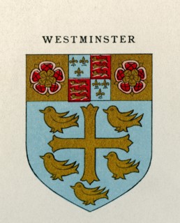 Ecclesiastic Arms of Westminster of Westminster Abbey.