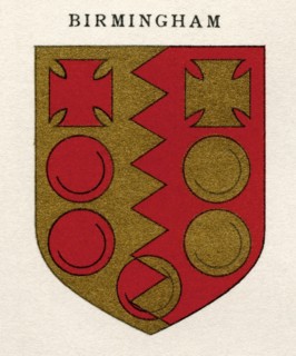 Coat of arms of the Diocese of Birmingham.
