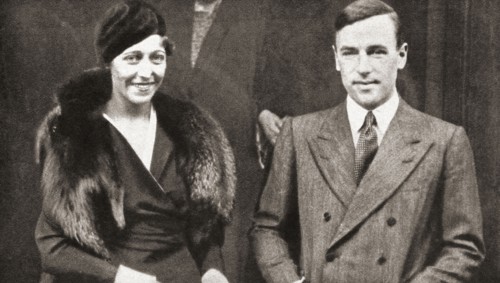 Amy Johnson and her husband Jim Mollison.
