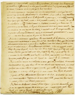 Last Page Of The Will Of Louis XVI.