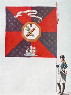 Battalion Flag Of The Parisien National Guard.