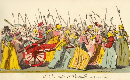 March of the poissardes.