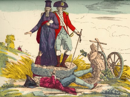 The French farmer crushed by taxes.