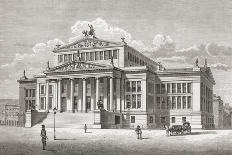 The Konzerthaus Berlin.