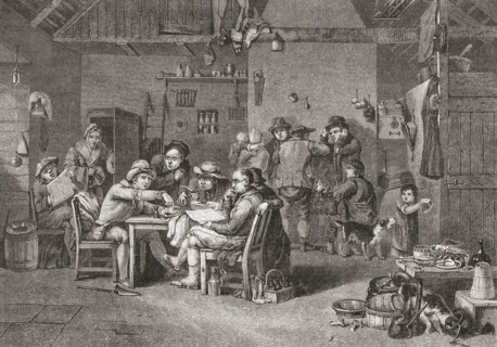 The Village Politicians after Sir David Wilkie.