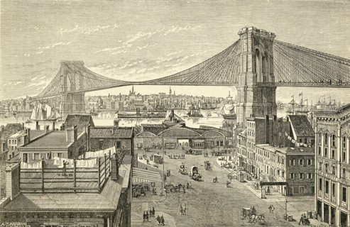Brooklyn Bridge.