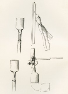 Fusils with locks for projecting grenades.