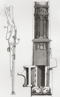 A breech loading Harquebus.