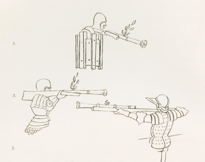 Early firearms.