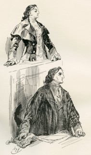 The Likeness in Court. My lord being prayed to bid my learned friend lay aside his wig.