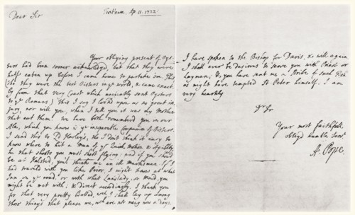 Alexander Pope.