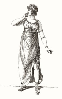 Madame Tallien in Grecian costume.