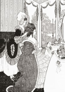 The Toilet after Aubrey Beardsley.