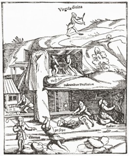 Early representation of the Divining Rod.