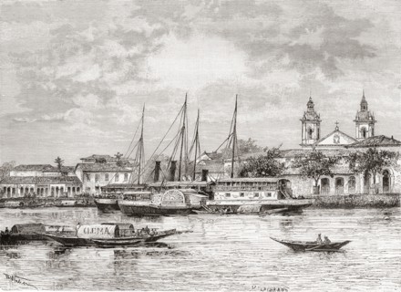 The port of Manaus.