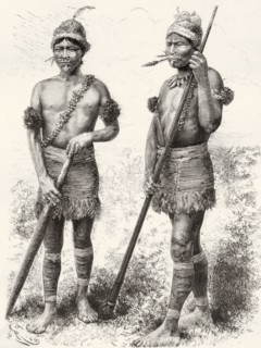 South American Carijona Indians in the 19th century.