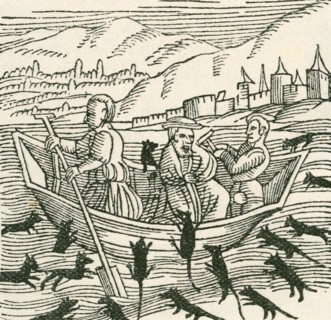 The 10th century folk tale of Hatto.