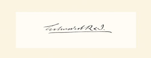 Signature Of Edward VII.