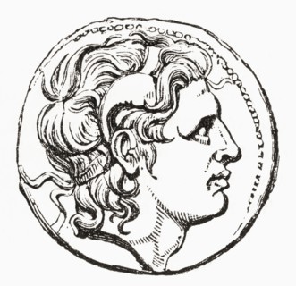 Silver Tetradrachma Of Alexander III Of Macedon.