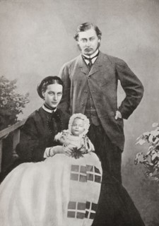 The Prince and Princess of Wales.