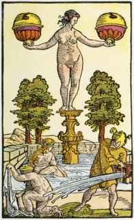 16th century German playing card.