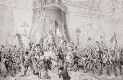 The Paris Revolution of 1848.