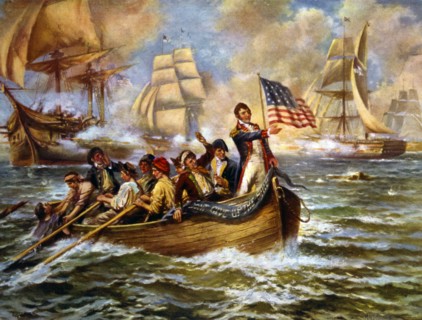 The Battle of Lake Erie.