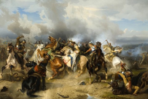 Death of Gustav II Adolf.