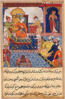 Illustration du Touti-Nameh