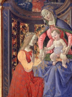Ridolfo del Ghirlandaio, Mystical Marriage of Saint Catherine of Alexandria, oil on panel, around 1480