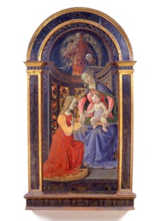 Ridolfo del Ghirlandaio, Mystical Marriage of Saint Catherine of Alexandria, oil on panel, around 1480
