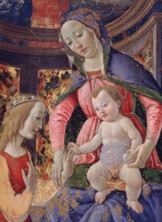 Ridolfo del Ghirlandaio, Mystical Marriage of Saint Catherine of Alexandria, oil on panel, around 1480