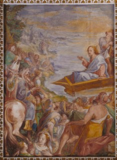 Oratorio della Carità, cycle of frescoes by Filippo Bellini
