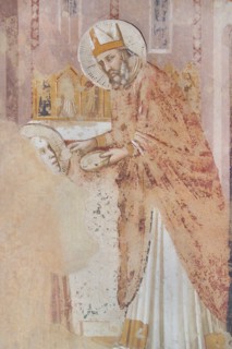 Fresco in the Church of Sant'Agostino, Fabriano