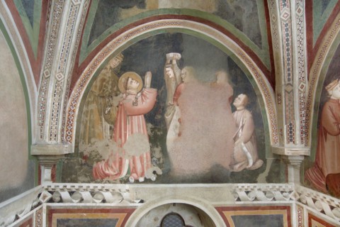 Fresco in the Church of Sant'Agostino, Fabriano